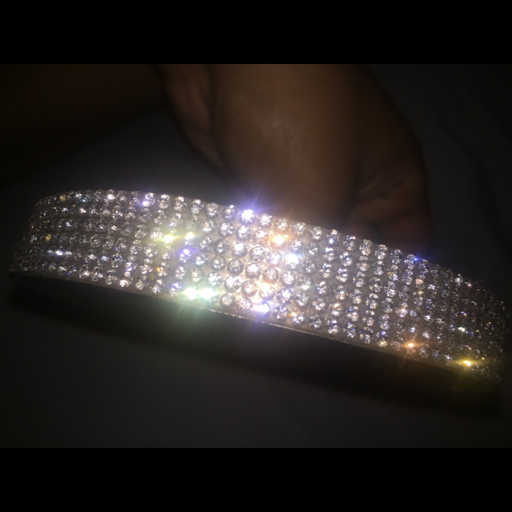 Blinged out choker